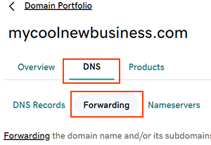 How to Forward a Domain Name